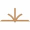 Ekena Millwork Redmond Timber Gable Bracket, Western Red Cedar, 108"W x 49"H x 3 1/2"D x 5 1/2"F, 11/12 Pitch GBW108X49X0406RED00SWR - alternate 1